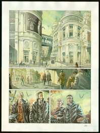 Olivier Boiscommun - Lune rouge. Tome 1. Planche 23 - Planche originale