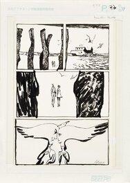 Edmond Baudoin - Baudoin - Le voyage p077 - Planche originale