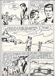 Sandro Angiolini - Rok l'invisible, épisode indéterminé - parution dans Brik n°62 (Mon journal) - Planche originale