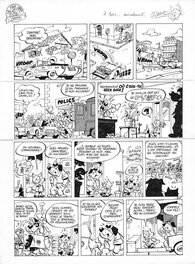 Planche originale - Saive - Chaminou, "La main verte"