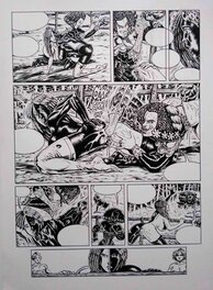 Raúlo Cáceres - Planche originale de Légendes Perverses - Comic Strip