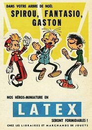 Personnages latex du beau Journal de Spirou.