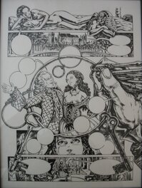 Planche originale de Justine et Juliette de Sade
