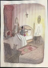 François Ravard - L’Amour saint - Illustration originale