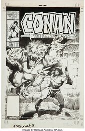 John Buscema - Conan the barbarian - Couverture originale
