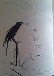 Didier Comès - De l'ombre du Corbeau 1981 - Planche originale