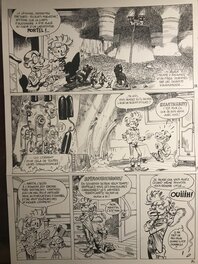 Yoann - Spirou et FANTASIO - Planche n°9 " Le Groom de Sniper Alley " - Comic Strip
