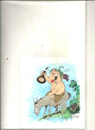 Clarke - Étiquette pour bouteille de vin - Original Illustration