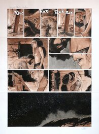 Eric Bourgier - Servitude - Planche originale