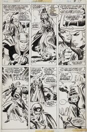 John Buscema - Thor 249 PAGE 17 - Planche originale