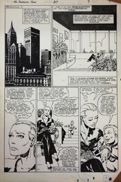 John Byrne - Fantastic FOUR 269 PAGE 7 - Planche originale