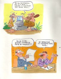 Olivier Saive - Planche pour telélvie - Comic Strip