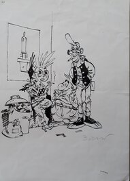 Denis Bodart - Nicotine Goudron - Original Illustration