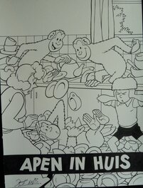 Jommeke - Apen in huis