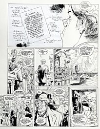 Antonio Parras - Méridien des Brumes - Planche originale