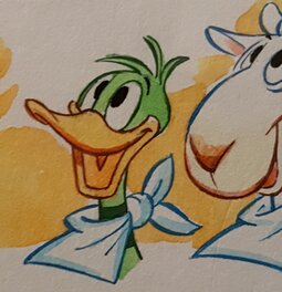 La chandeleur des animaux. Détail (Claude MARIN pour Walt Disney) La chandeleur des animaux. Détail (Claude MARIN pour Walt Disney)