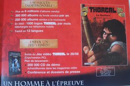 Plan de lancement pour Le Barbare, 2003