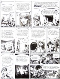 Hans Kresse - 1979 - Alain d'Archy (Page - Dutch KV) - Comic Strip