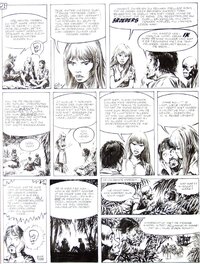 Hans Kresse - 1979 - Alain d'Archy (Page - Dutch KV) - Planche originale