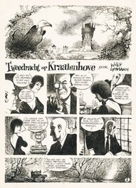 Willy Lohmann - 1975? - Kraaienhove (First page - Dutch KV) - Planche originale