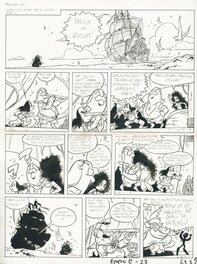 Dick Matena - 1975 - Kleine Pier (Page - Dutch KV) - Planche originale