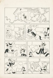 Dick Matena - 1987 - L'il Bad Wolf / De kleine boze wolf (Page - Dutch KV) - Comic Strip