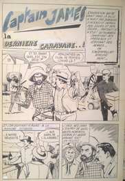 Pierre Brisson - Captain James - Planche originale