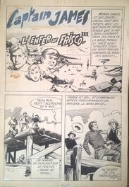 Pierre Brisson - Captain James - Planche originale