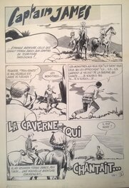 Pierre Brisson - Captain James - Planche originale