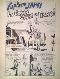 Pierre Brisson - Captain James - Planche originale