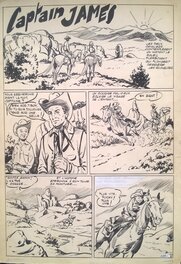 Lucien Nortier - Captain James - Comic Strip