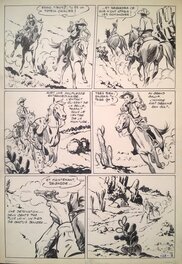 Lucien Nortier - Captain James - Planche originale