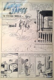 Pierre Brisson - Captain James - Planche originale