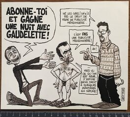 Relom - Page d’abonnement au Fluide - Illustration originale