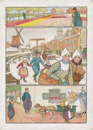 Leonard Leslie Brooke - 1900? - Holland (Colored page - European KV) - Comic Strip