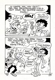 Bruno Di Sano - 1985 - Qui a tué F.Walther (Page - European KV) - Planche originale