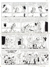 Dino Attanasio - 1970? - Modeste et Pompon / Ton en Tinneke (Page - European KV) - Comic Strip