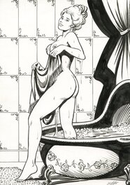 Birago Balzano - Zara - Bain - Original Illustration