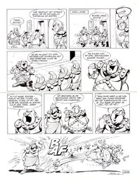 Eddy Ryssack - 1972 - Colin Colas / Brammetje Bram (Page - European KV) - Planche originale