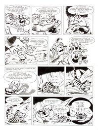 Eddy Ryssack - 1970 - Colin Colas / Brammetje Bram (Page - Belgian KV) - Planche originale