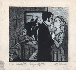Jean-Claude Götting - Jean Claude Gotting - Soupe Opera - Original Illustration