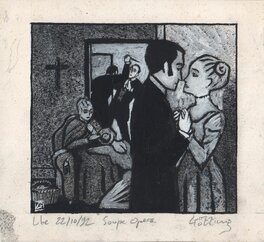 Jean-Claude Götting - Jean Claude Gotting - Soupe Opera - Illustration originale