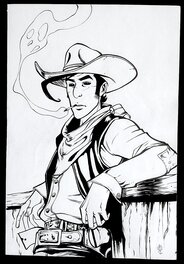 Dimitri Armand - Lucky Luke - Illustration originale