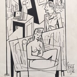 Serge Clerc - Illustration - Original Illustration