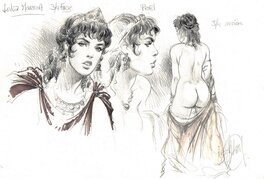 Philippe Delaby - Illustration Pin-Up - Œuvre originale