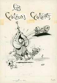 Kiko : Foufi, «Les voleurs volants», page de titre, 1968.