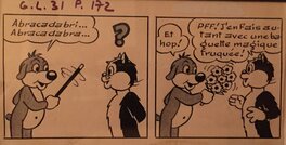 Roger Mas - Pif le Chien et hercule - Planche originale