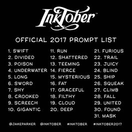 Inktober 2017 Inktober 2017