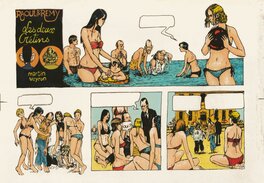 Martin Veyron - 1981 - Raoul & Remy (Coloring + Film - Europe KV) - Planche originale