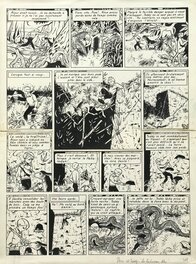 François Craenhals - Pom et Teddy - Le talisman noir - Planche originale